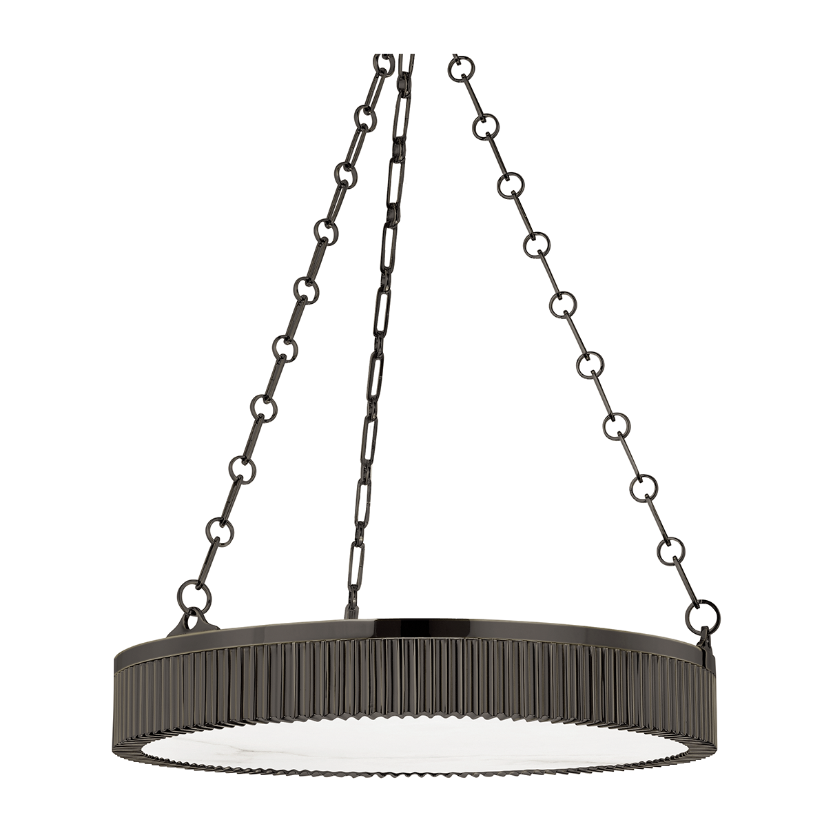 5-Light 22-Inch Chandelier / Distressed Bronze