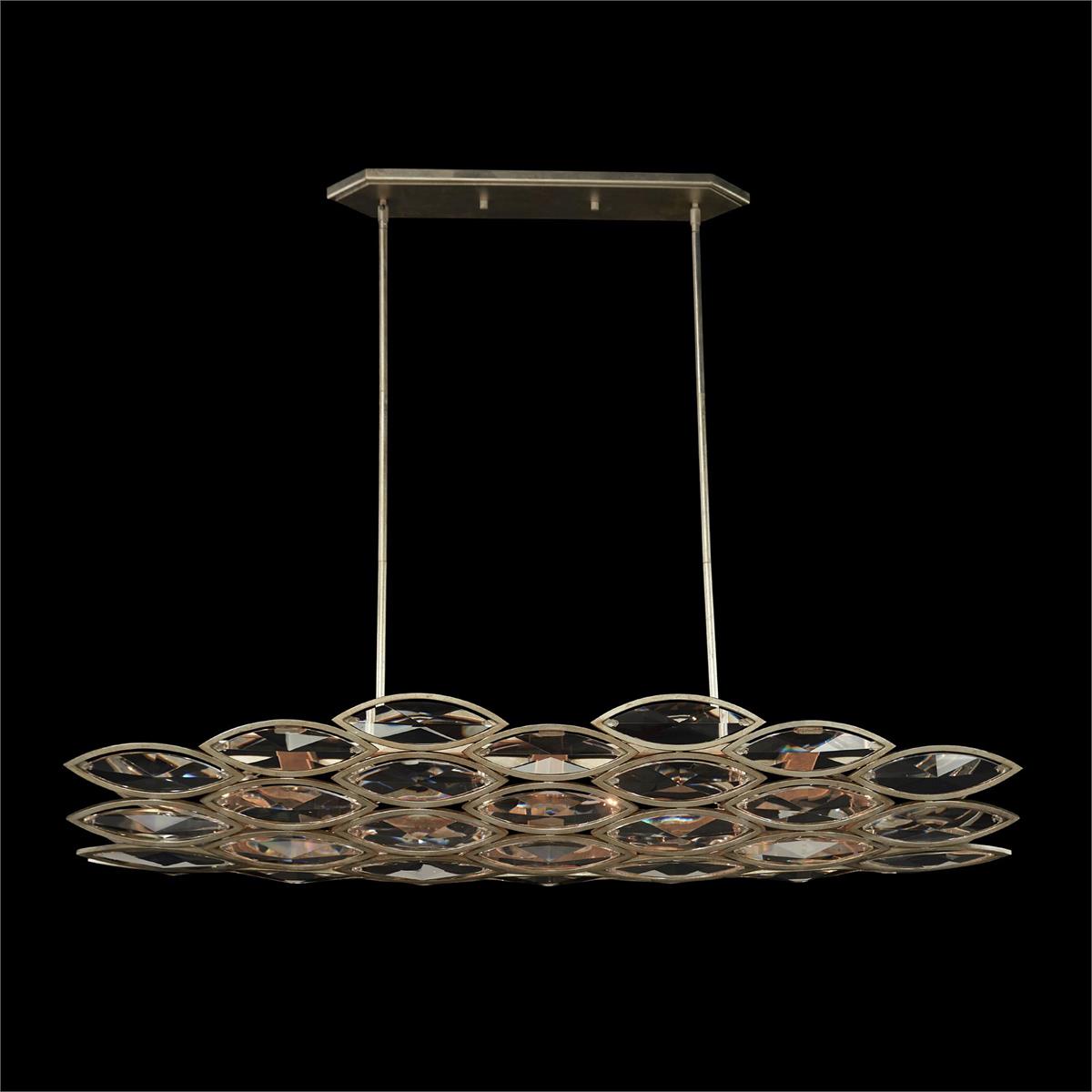 6-Light Crystal Petal Chandelier / Default Title