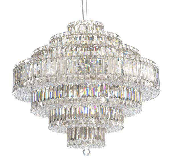 Art Deco Crystal Pendant Light