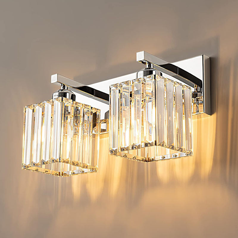 Multi-Light Black or Gold Wall Light / E27 Conventional / Black / Three
