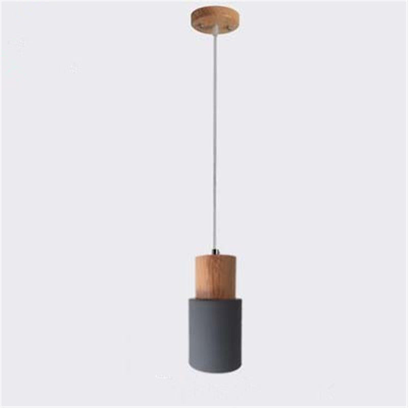 Single-Light Iron Pendant Chandelier
