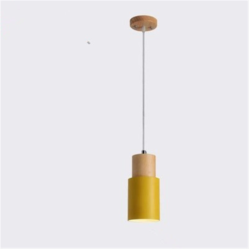 Single-Light Iron Pendant Chandelier